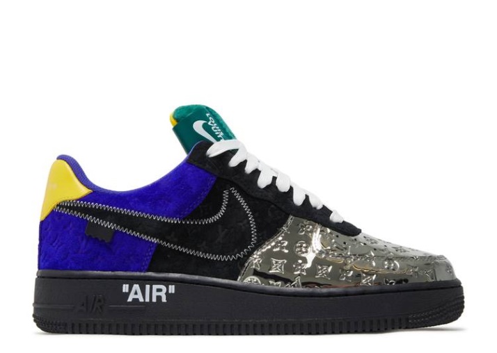 Nike Louis Vuitton X Air Force 1 Low - Patchwork Multicolor