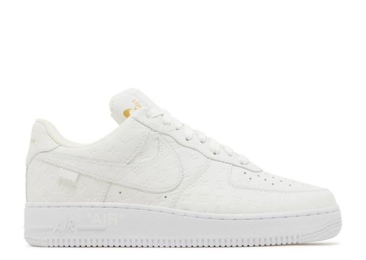 Nike Louis Vuitton X Air Force 1 Bajo - Triple Blanco