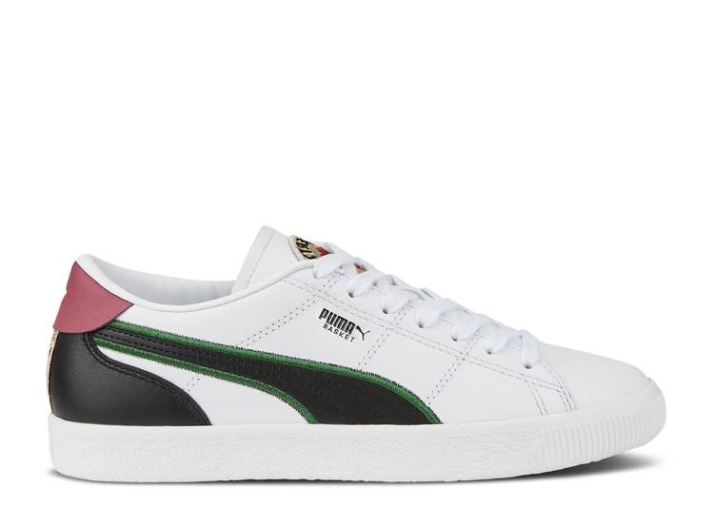 Puma Liberty Of London X Wmns Basket - Floral Blanco/negro