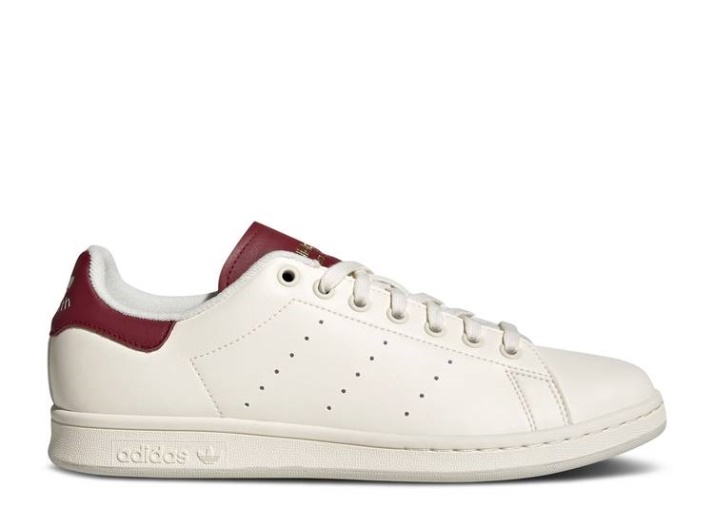 Adidas Stan Smith - Off White Collegiate Borgoña