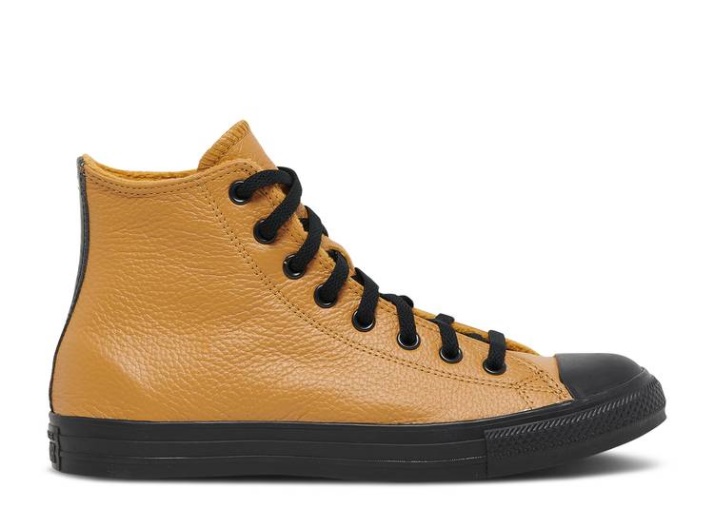 Converse Chuck Taylor All Star Lined Cuero Alto - Trigo
