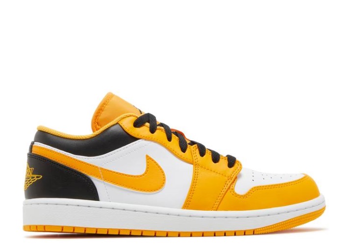 Air Jordan 1 Bajo - Taxi Blanco
