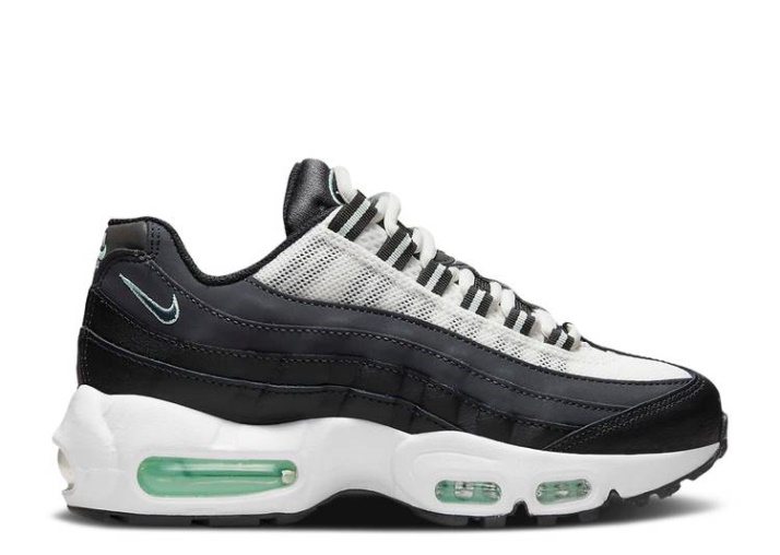 Nike Air Max 95 Recraft Gs - Espuma De Menta Blanca Antracita