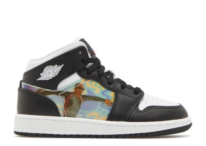 Air Jordan 1 Mid Gs - Holograma