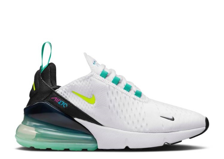 Nike Air Max 270 Gs - Blanco Voltio