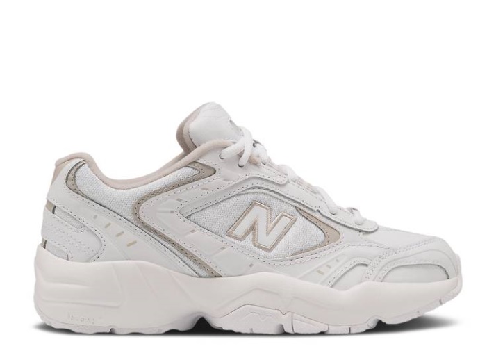 New Balance Wmns 452 - Blanco Claro Acantilado Gris