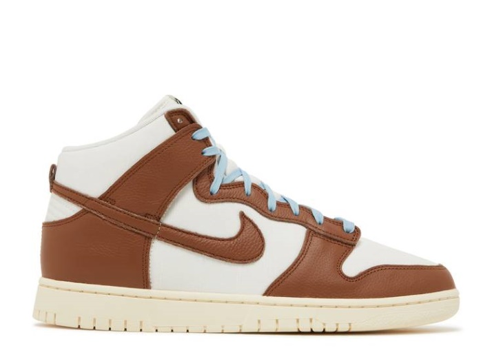 Nike Dunk High Vintage - Pacana Fresca Certificada/vela/azul Desgastado/offnoir
