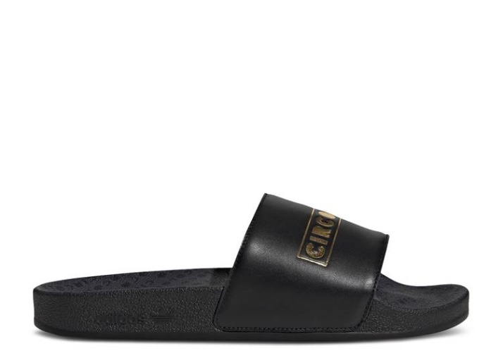 Chanclas Adidas Circoloco X Adilette - Negro Dorado Metalizado