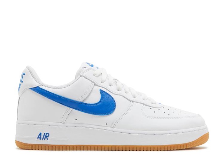 Nike Air Force 1 Low - Color Del Mes White/royal/gum Yellow