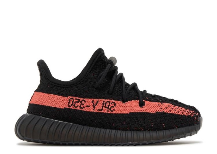 Adidas Yeezy Boost 350 V2 Infantes - Rojo