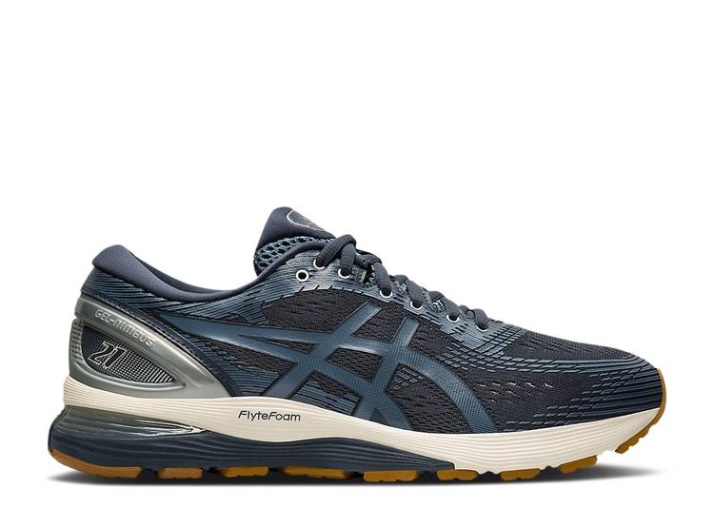 Asics Gel Nimbus 21 - Azul Acero Goma