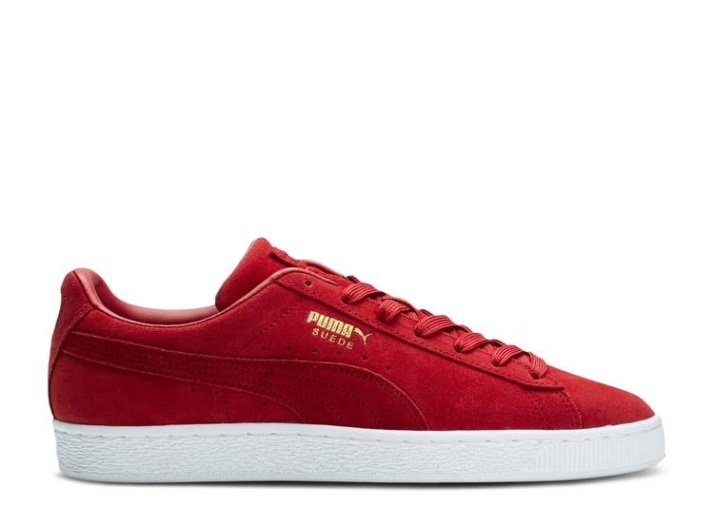 Puma Suede - Tonos Clásicos Tangored/team Gold