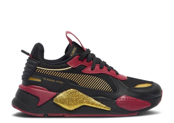 Puma Wmns Rs-x Glitz Cc - Negro Tibetan Rojo Oro