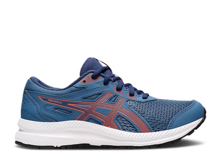 Asics Contend 8 Gs - Tomate Cherry Azul