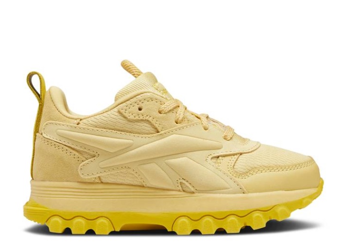 Reebok Cardi B X Classic Leather V2 Niño Pequeño - Amarillo Degradado
