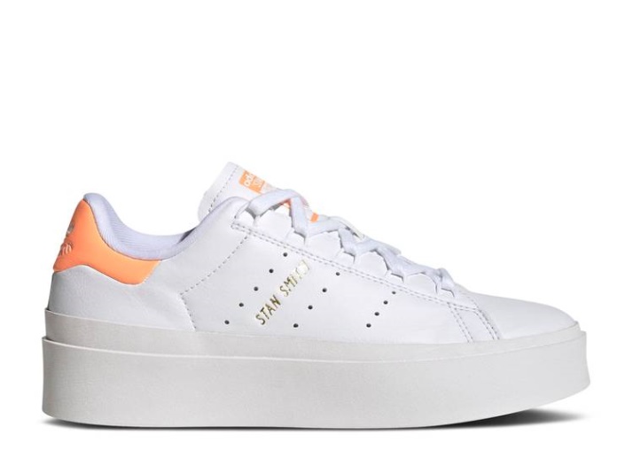 Adidas Wmns Stan Smith Bonega - Blanco Rayo Naranja