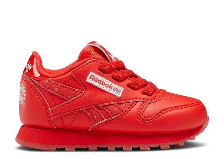Reebok Popsicle X Classic Cuero Niño - Instinto Rojo