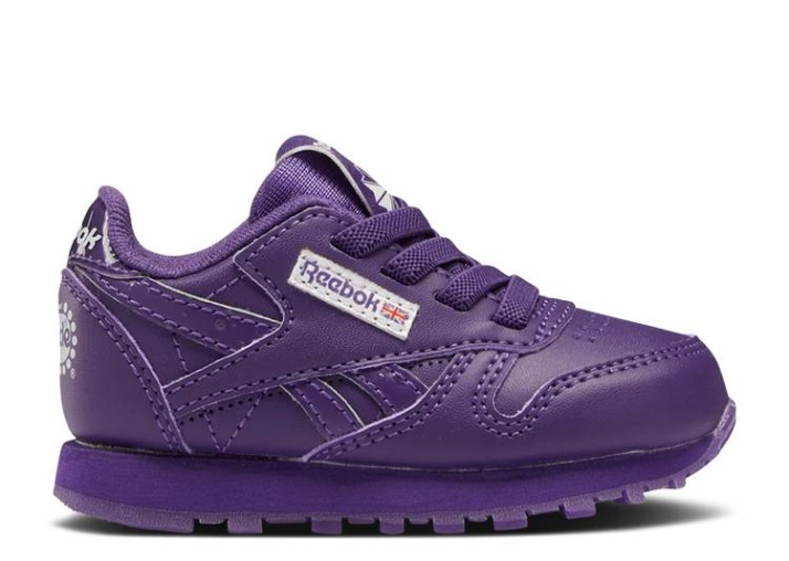 Reebok Popsicle X Classic Cuero Niño - Púrpura Emperador