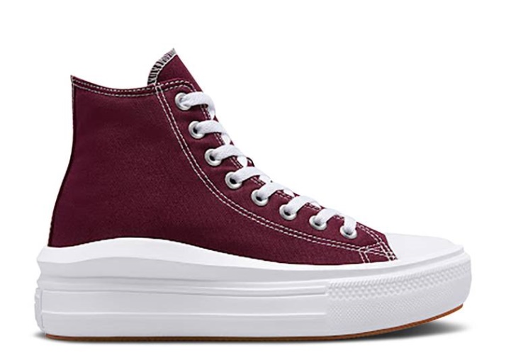 Converse Wmns Chuck Taylor All Star Move Plataforma Alta - Remolacha Oscura