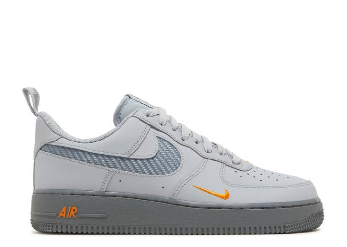Nike Air Force 1 '07 - Gris Lobo Kumquat