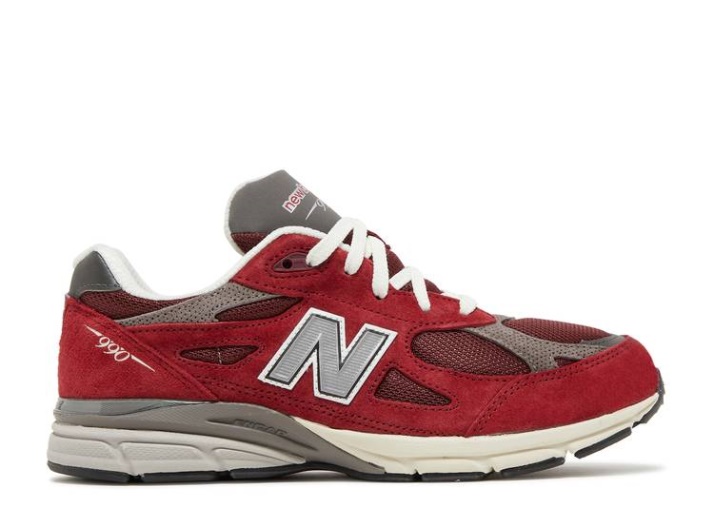 New Balance Teddy Santis X 990v3 Niño Grande - Cabeza De Mármol Escarlata
