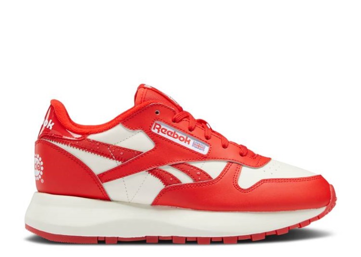 Reebok Popsicle X Wmns Classic Leather Sp - Instinto Rojo