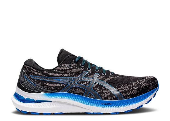 Asics Gel Kayano 29 - Negro Azul Eléctrico