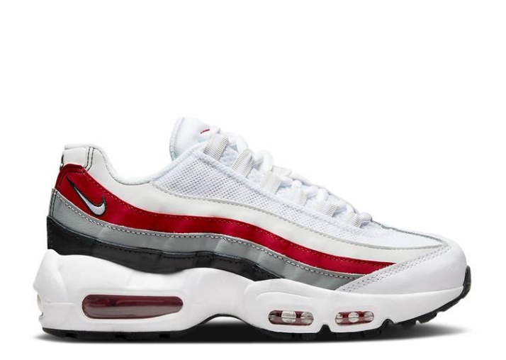 Nike Air Max 95 Recraft Gs - Negro Varsity Rojo