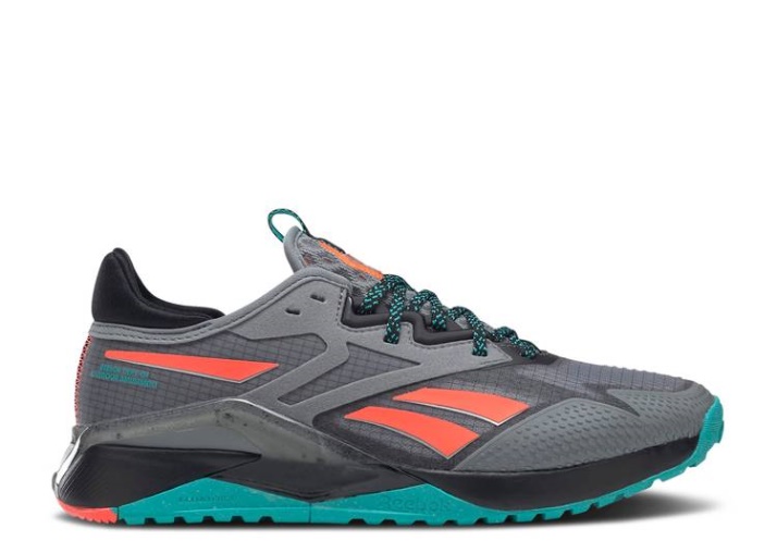 Reebok Mujer Nano X2 Tr Aventura - Gris Clásico Verde Azulado