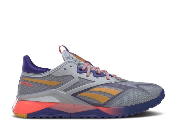 Reebok Mujer Nano X2 Tr Aventura - Gris Negrita Violeta