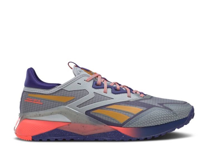 Reebok Nano X2 Tr Adventure - Gris Negrita Violeta