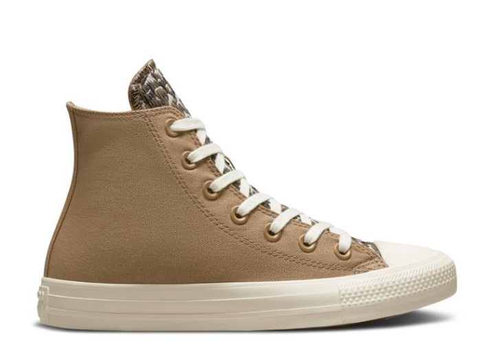 Converse Wmns Chuck Taylor All Star Alto - Jacquard Camo Sanddune/egret/dark Raisin