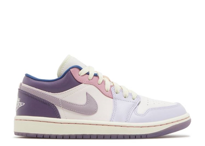 Air Jordan 1 Low Wmns - Ciruela Pastel