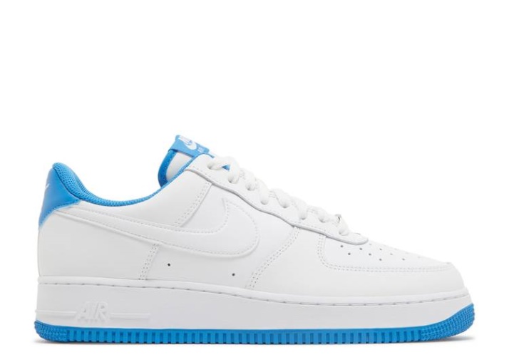 Nike Air Force 1 '07 - Blanco Luz Azul Foto