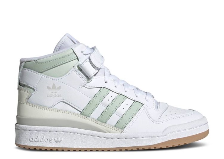 Adidas Wmns Forum Mid - Blanco Lino Verde
