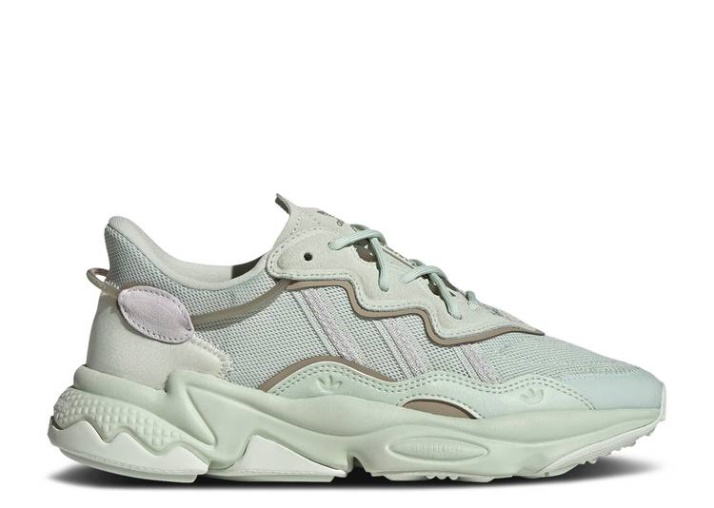 Adidas Wmns Ozweego - Verde Lino Gris Pluma