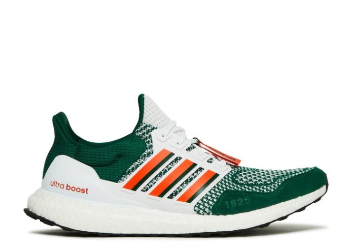 Adidas Ncaa X Ultraboost 1.0 - Huracanes De Miami