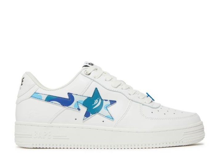 Bapesta - Abc Camuflaje Blanco/azul