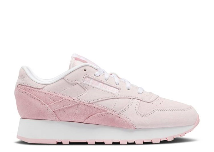 Reebok Wmns Classic Cuero - Porcelana Rosa