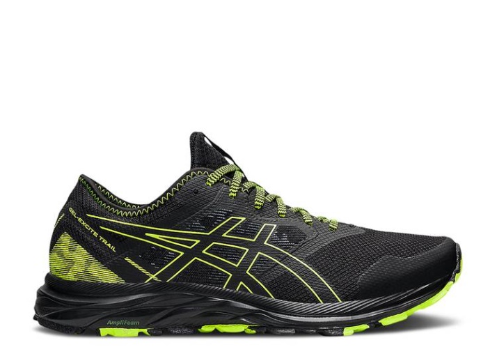 Asics Gel Excite Trail - Negro Peligro Verde