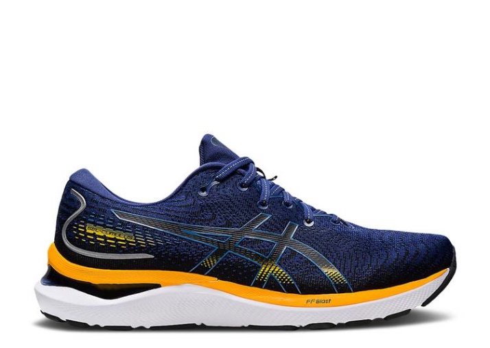 Asics Gel Cumulus 24 2e Wide - ámbar Océano Profundo