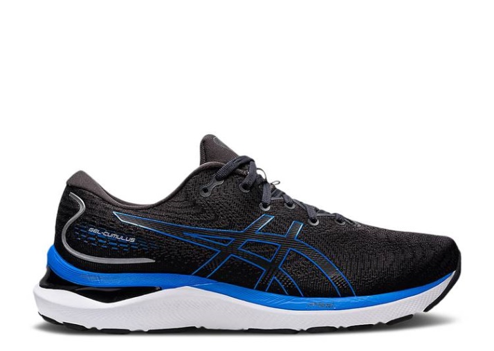 Asics Gel Cumulus 24 - Gris Grafito Azul Eléctrico