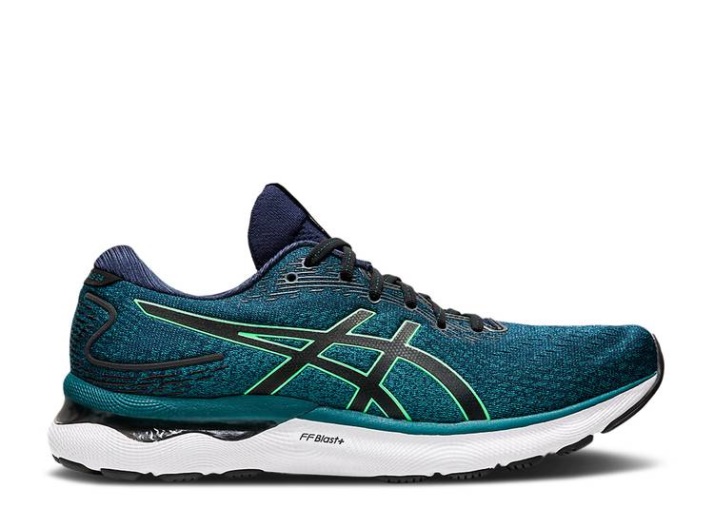Asics Gel Nimbus 24 - Terciopelo Pino Nueva Hoja