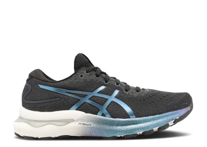 Asics Mujer Gel Nimbus 24 - Negro Verde Azulado
