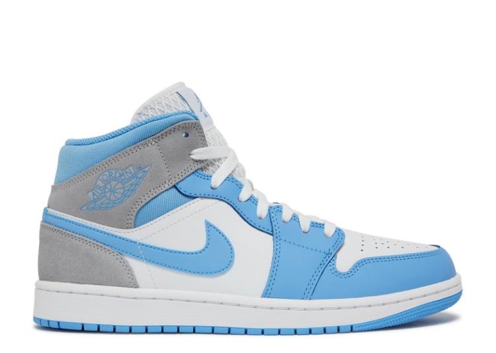 Air Jordan 1 Mid Se - Azul Universitario
