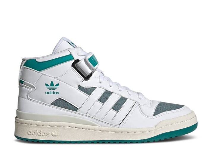 Adidas Forum Mid - Blanco Equipo Verde