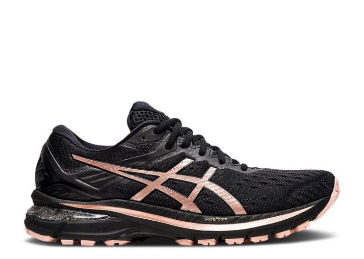 Asics Mujer Gt 2000 9 - Negro Oro Rosa