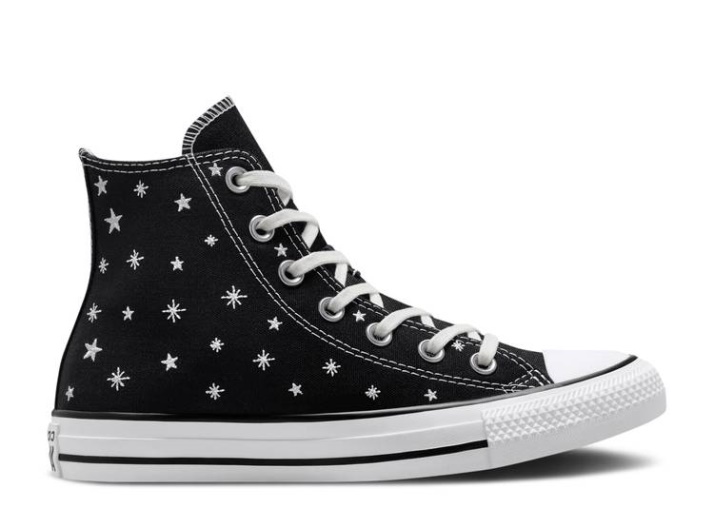 Converse Wmns Chuck Taylor All Star High - Estrellas Bordadas