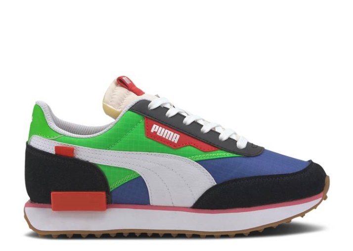 Puma Future Rider Play On Jr - Verde Fluo
