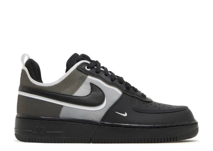 Nike Air Force 1 React - Negro Blanco